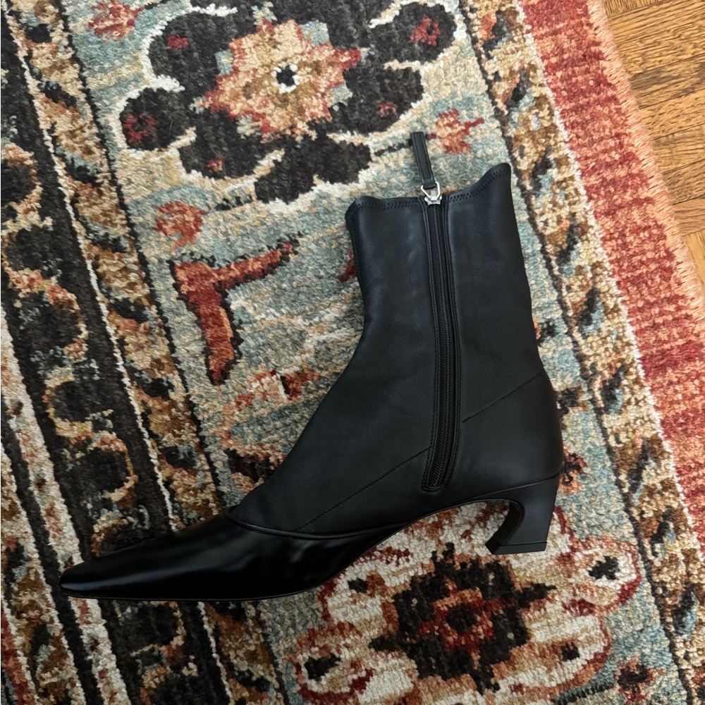 Acne Studios Heeled Ankle Boots Bano - Picture 5 of 5